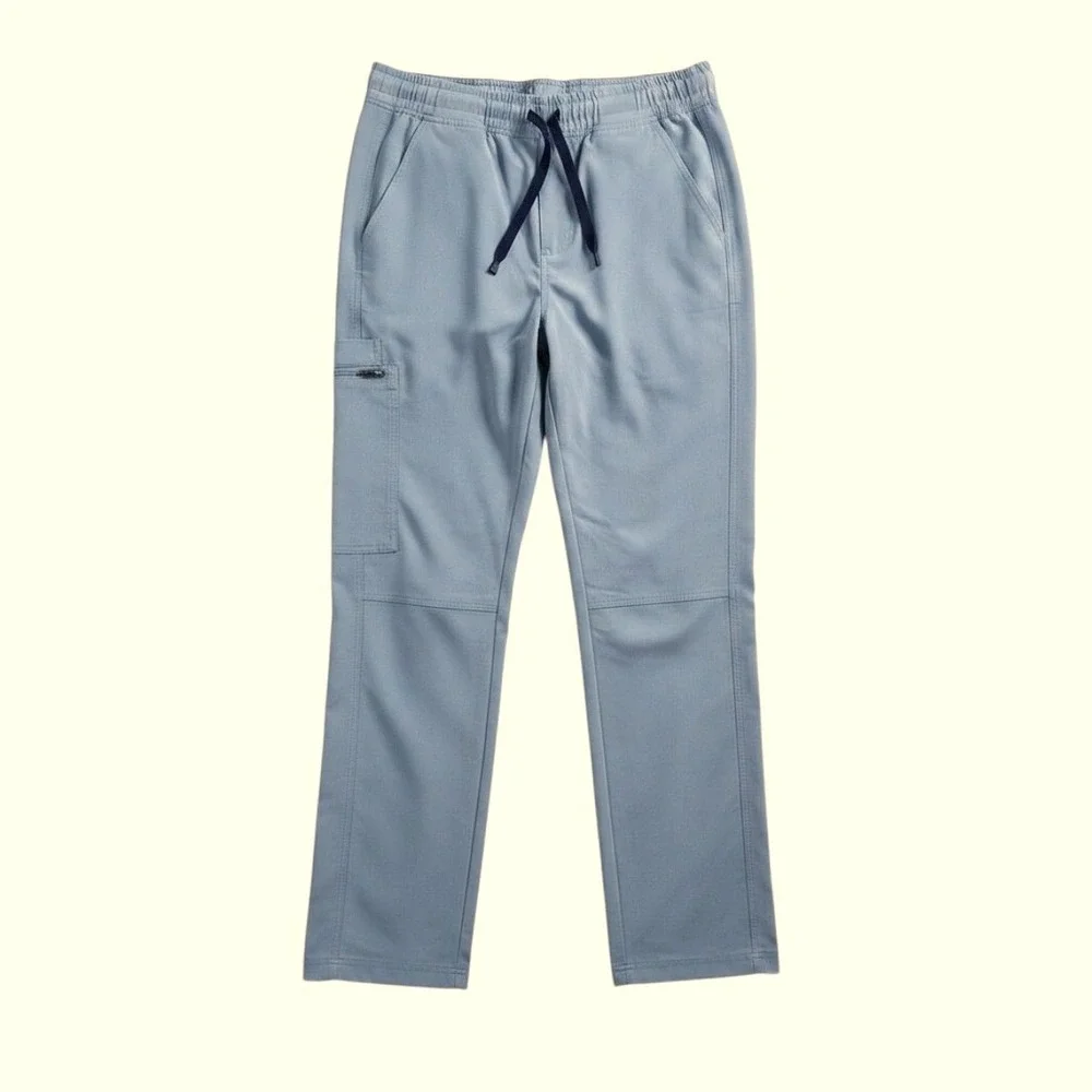 Figs Scrub Pants XS Light Blue Technical Collection Cargo Medical Utility Men